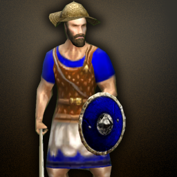 Athenian Slinger Militia — original game artwork