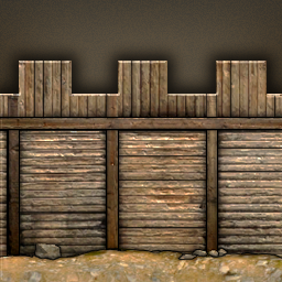 Siege Wall — original game artwork