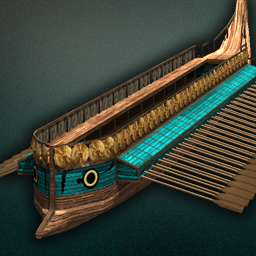 Ramming Ship — original game artwork