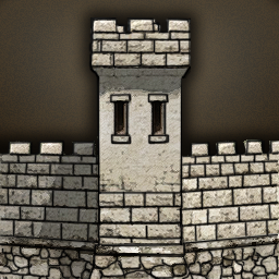 Wall Turret — original game artwork