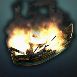 Fire Ship — original game artwork