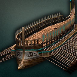 Ramming Ship — original game artwork