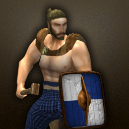 Cimbrian Clubman — original game artwork