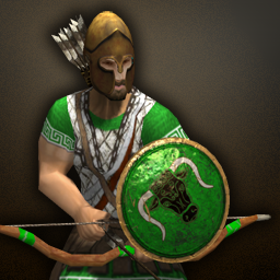 Syrian Archer — original game artwork