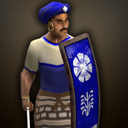 Indian Swordsman — original game artwork