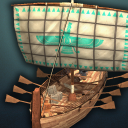 Ionian Trade Ship — original game artwork