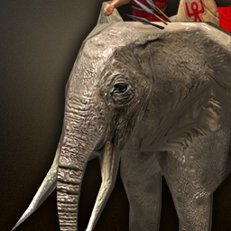 North African War Elephant — original game artwork