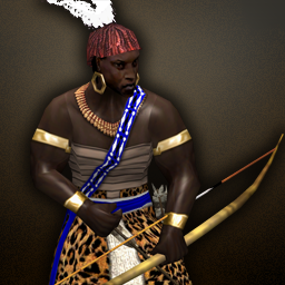 Nubian Archer — original game artwork