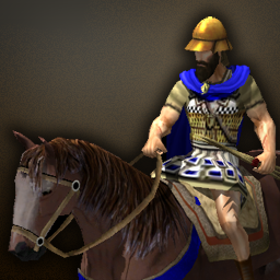 Perioikoi Cavalryman — original game artwork