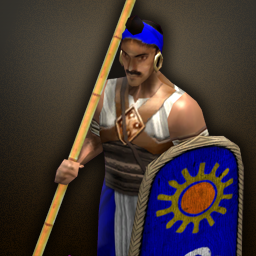 Bamboo Spearman — original game artwork