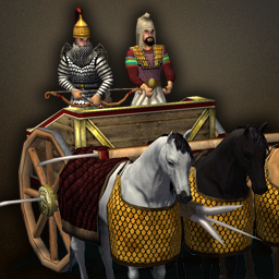 Babylonian Scythed Chariot — original game artwork