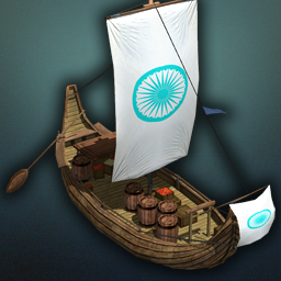 Trading Ship — original game artwork