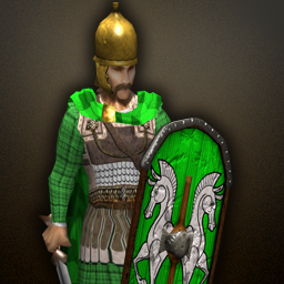 Gallic Mercenary Swordsman — original game artwork