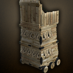Kushite Siege Tower — original game artwork