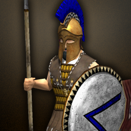 Perioikoi Hoplite — original game artwork