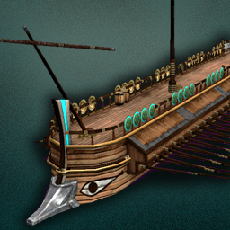 Ramming Ship — original game artwork