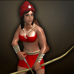Maiden Guard Archer — original game artwork