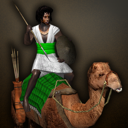 Blemmye Desert Raider — original game artwork