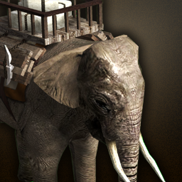 Worker Elephant — original game artwork