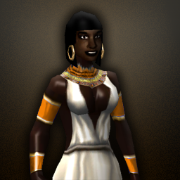 Kushite Woman — original game artwork