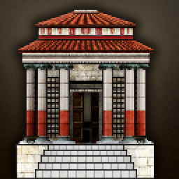 Temple of Vesta — original game artwork