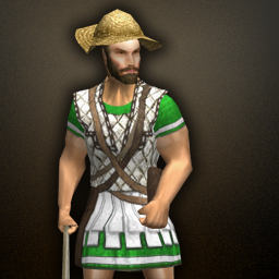 Rhodian Slinger — original game artwork