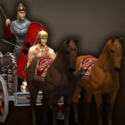 Celtic Chariot — original game artwork