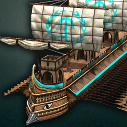 Siege Ship — original game artwork