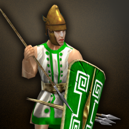 Samnite Skirmisher — original game artwork