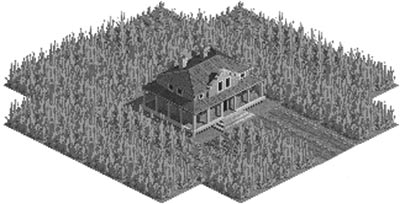 Spice farm — original manual production diagram illustration