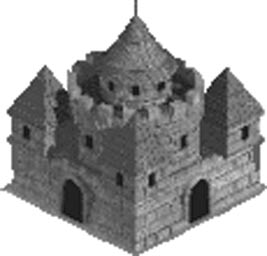 Castle — original manual production diagram illustration