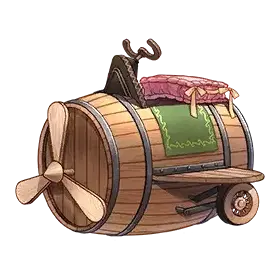 Barrel Plane — original atelier-firis item artwork