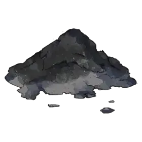 Black Tree Stone Shard — original atelier-firis item artwork