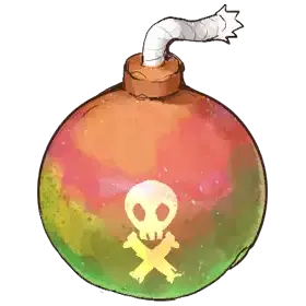 Blau Bomb — original atelier-firis item artwork