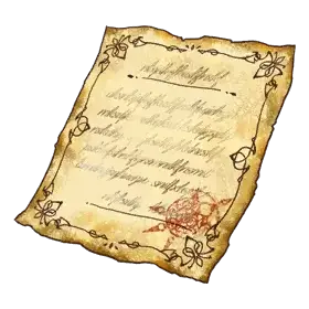 Dion's Letter — original atelier-firis item artwork