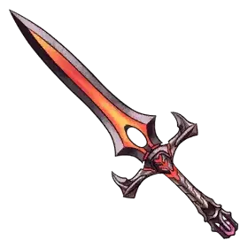 Flame Sword — original atelier-firis item artwork