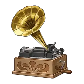 Gramophone — original atelier-firis item artwork