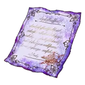 Kirsche's Letter — original atelier-firis item artwork