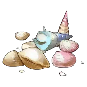 Pretty Shell — original atelier-firis item artwork