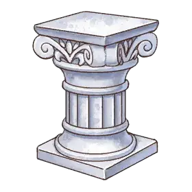 Trophy Stand — original atelier-firis item artwork