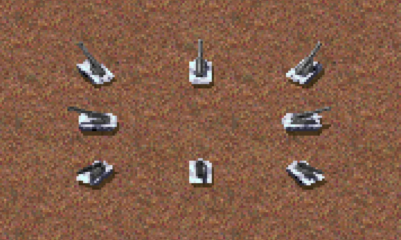 Artillery — original same-game Classic actor artwork