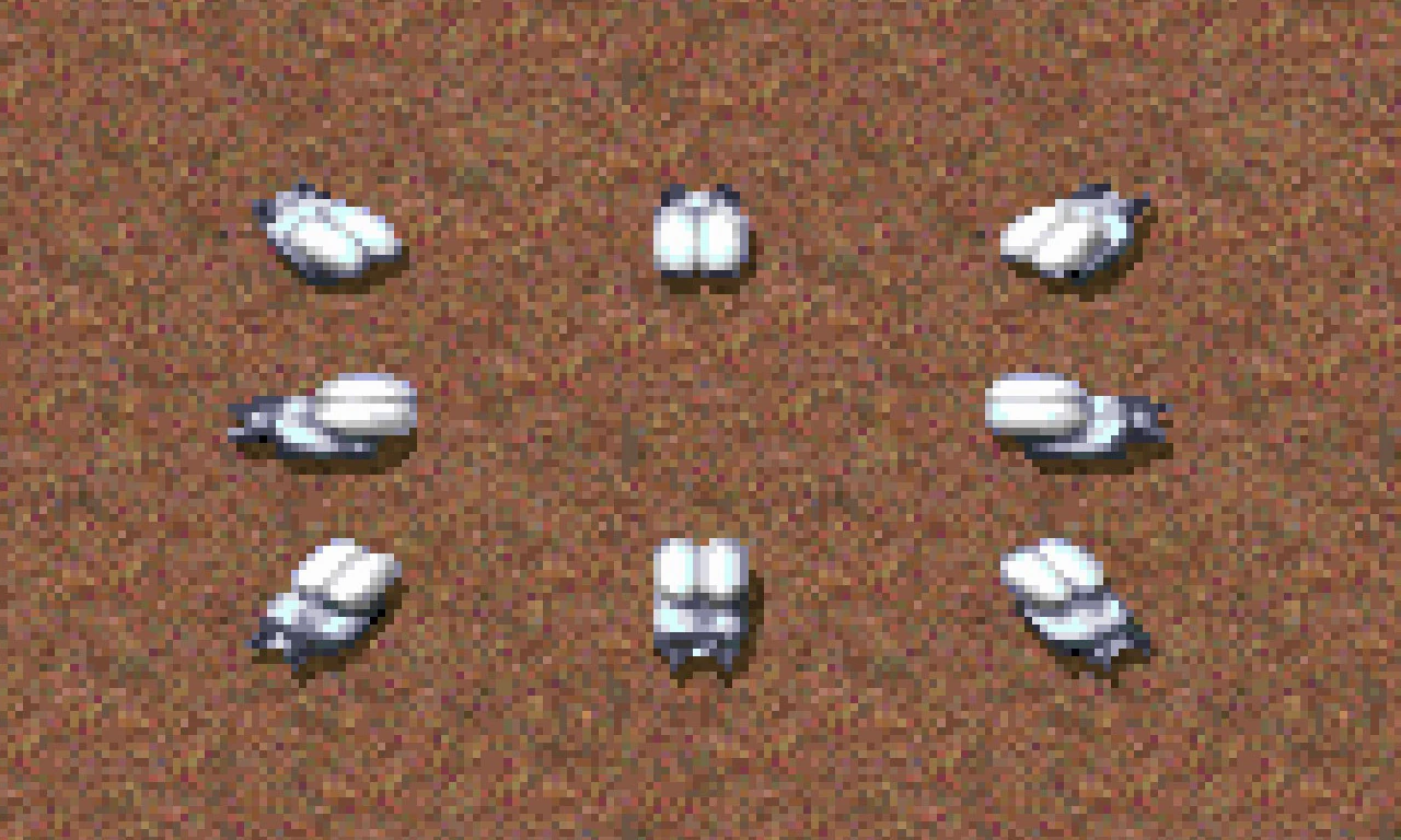 Flame Tank — original same-game Classic actor artwork