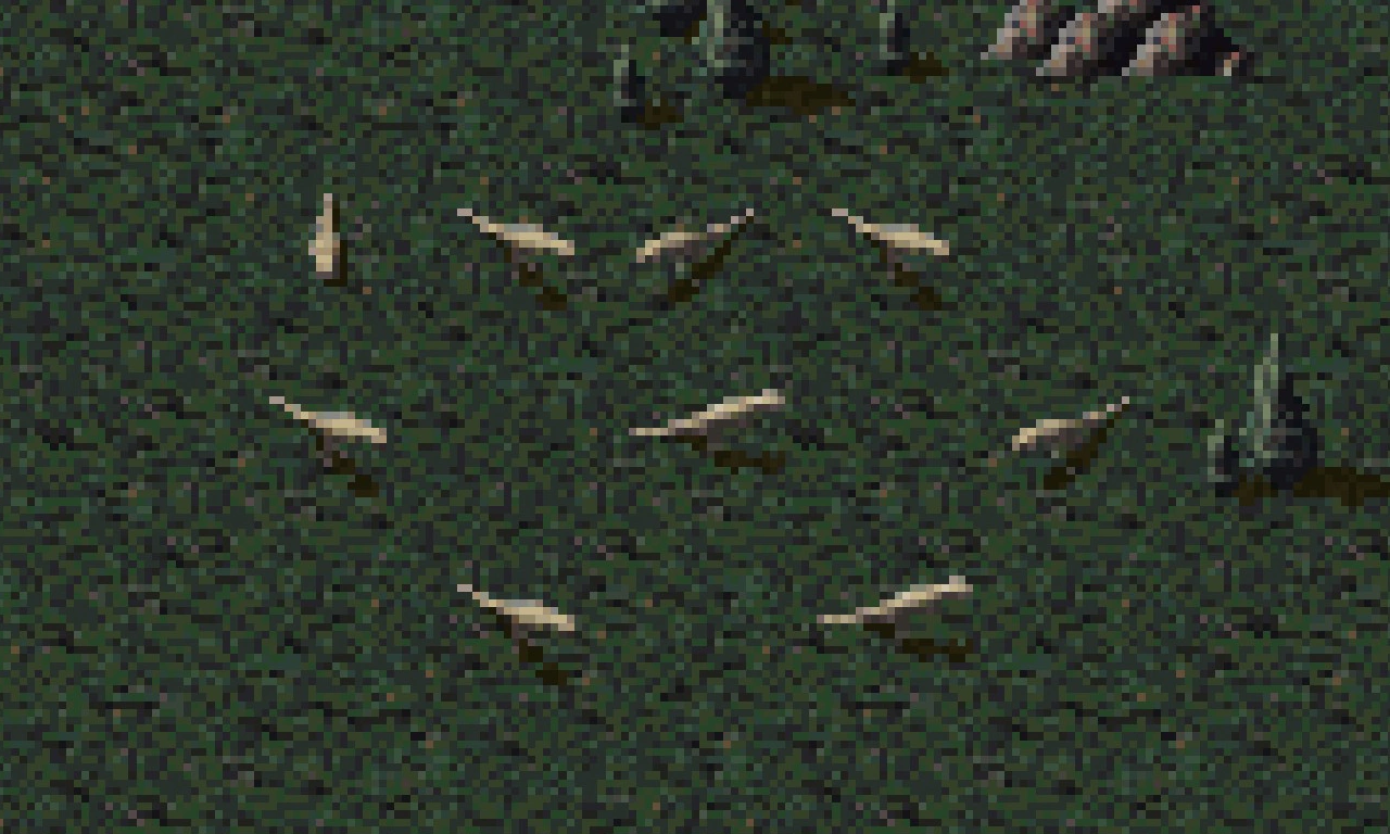 Velociraptor — original same-game Classic actor artwork