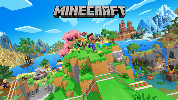 Minecraft — official illustration of the game world