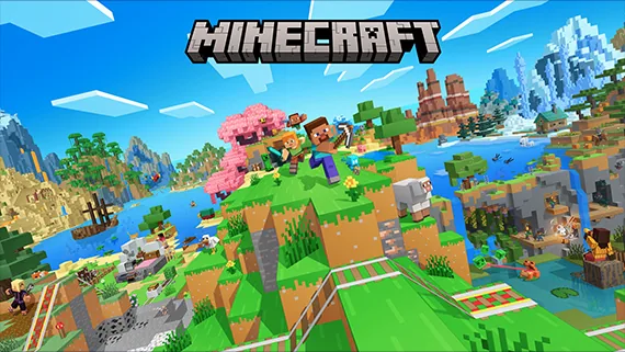 Minecraft — official illustration of the game world
