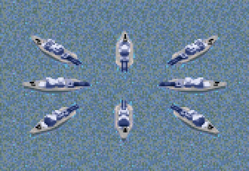 Gunboat — original same-game Classic actor artwork