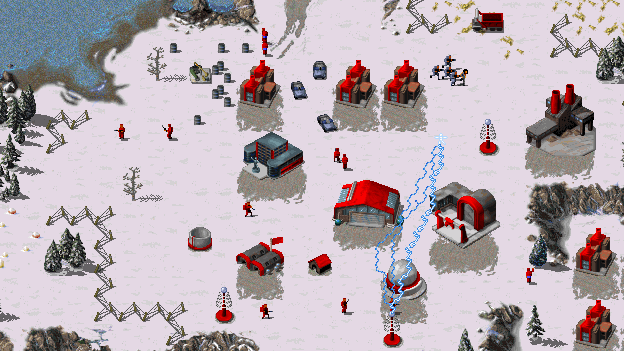 Command & Conquer: Red Alert source-published artwork