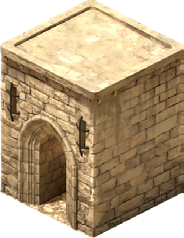 Small Stone Gatehouse — official manual building illustration