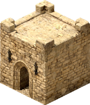 Large Stone Gatehouse — official manual building illustration