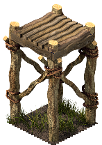 Wooden Platform — official manual building illustration